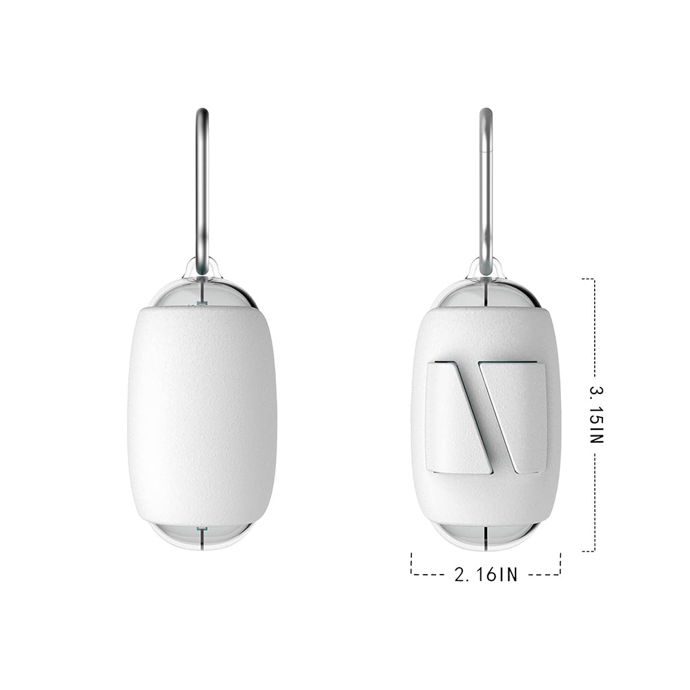 HKM-1214909 Space Capsule Design Dog Poop Bag Dispenser with Leash Attachment and Biodegradable Bags