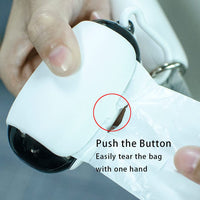 HKM-1214909 Space Capsule Design Dog Poop Bag Dispenser with Leash Attachment and Biodegradable Bags