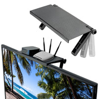 HKM-121491 Multi-Functional Plastic Desktop Rack for Organizing Essentials, 36x16x2.8cm