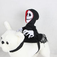 HKM-1215037 Funny Teddy Capes for Halloween Pet Transformation - Polyester Cloak in S & M Sizes