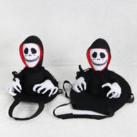 HKM-1215037 Funny Teddy Capes for Halloween Pet Transformation - Polyester Cloak in S & M Sizes