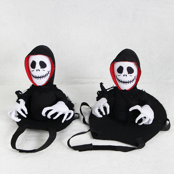 HKM-1215037 Funny Teddy Capes for Halloween Pet Transformation - Polyester Cloak in S & M Sizes