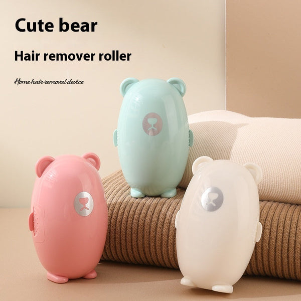 HKM-1215293 Reusable Sticky Roller for Hair and Dust Removal ¨C Modern Simplicity in White, Pink, and Green