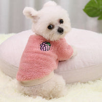 HKM-1215805 Warm Two-Legged Dog Apparel for New Year's Celebration in Various Colors and Sizes