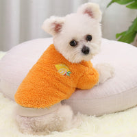 HKM-1215805 Warm Two-Legged Dog Apparel for New Year's Celebration in Various Colors and Sizes