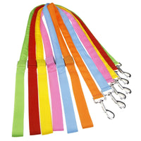 HKM-1217213 LED Adjustable Nylon Traction Belt Dog Leash with Multicolor Light - 120CM Length, 2.5CM Width