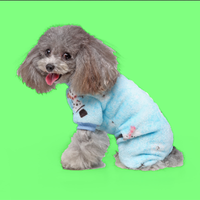 HKM-1217981 Cozy Coral Fleece Autumn Pet Clothing for Four-Legged Friends in Festive Designs