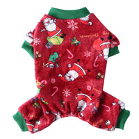 HKM-1217981 Cozy Coral Fleece Autumn Pet Clothing for Four-Legged Friends in Festive Designs
