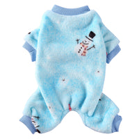 HKM-1217981 Cozy Coral Fleece Autumn Pet Clothing for Four-Legged Friends in Festive Designs