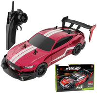 HKM-121811 Remote Control Drift Car 2.4G 1/14 Scale Electric Four Wheel Drive 20km/h for Indoor and Outdoor Use