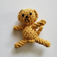 HKM-1218237 Cotton Rope Molar Toy Ball for Dogs - Teeth Cleaning and Bite Resistant