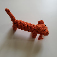 HKM-1218237 Cotton Rope Molar Toy Ball for Dogs - Teeth Cleaning and Bite Resistant
