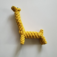 HKM-1218237 Cotton Rope Molar Toy Ball for Dogs - Teeth Cleaning and Bite Resistant
