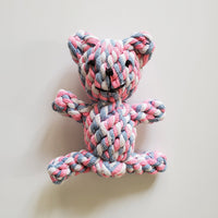 HKM-1218237 Cotton Rope Molar Toy Ball for Dogs - Teeth Cleaning and Bite Resistant