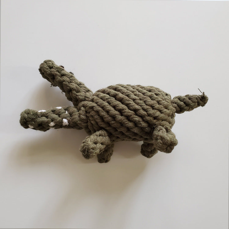 HKM-1218237 Cotton Rope Molar Toy Ball for Dogs - Teeth Cleaning and Bite Resistant