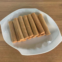 HKM-1219645 Freeze-Dried Cat Grass Sticks - Pack of 5 Thin Sticks for Felines