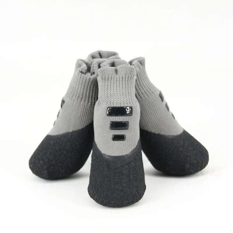 HKM-1220029 Waterproof Anti-Slip Dog Sneakers for Outdoor Adventures, Warm and Wear-Resistant
