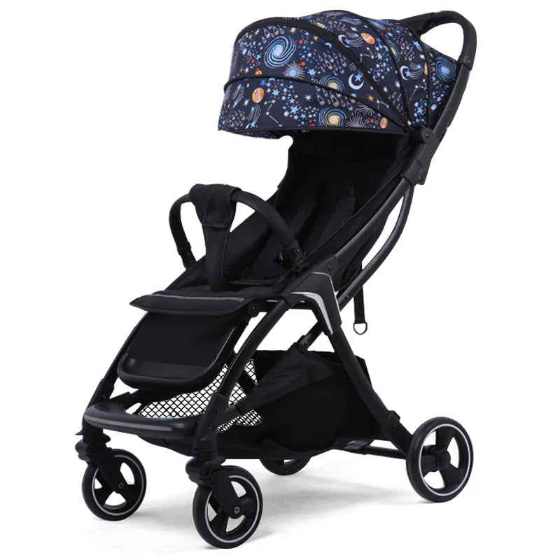 HKM-122003 Portable Baby Stroller with Aluminium Alloy Frame for Ages 0-3