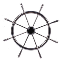 HKM-122003 Stainless Steel Steering Wheel for Yacht Accessories - Durable Marine Hardware