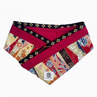 HKM-1220797 Japanese Style Pet Scarf Bib - Various Sizes & Color Options Available