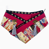 HKM-1220797 Japanese Style Pet Scarf Bib - Various Sizes & Color Options Available