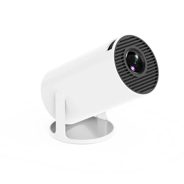 HKM-122323 Portable Mini Projector with 720p Resolution, Android 11, and Wi-Fi for Streaming Movies and Videos
