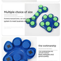 HKM-1223357 Anti-Choke Dog Toys in Claw and Bone Shapes - Durable Plastic Pet Tableware