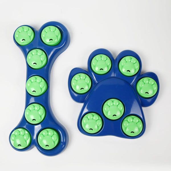 HKM-1223357 Anti-Choke Dog Toys in Claw and Bone Shapes - Durable Plastic Pet Tableware