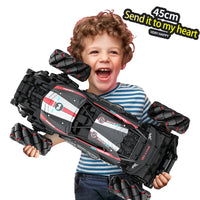 HKM-122387 Large Size 1:8 Drift RC Stunt Car - 360 Rotating Remote Control Racing Vehicle for Indoor-Outdoor Fun