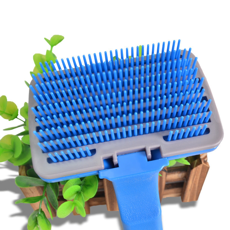 HKM-1224765 Automatic Hair Removal Pet Brush - Small & Large Sizes for Effective Grooming