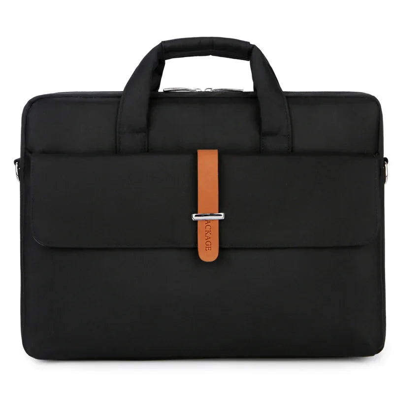 HKM-122515 Waterproof Polyester Laptop Sleeve for 18-20 Inch Laptops, Briefcase for Women, Suitable for MacBook and Dell