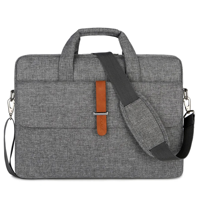 HKM-122515 Waterproof Polyester Laptop Sleeve for 18-20 Inch Laptops, Briefcase for Women, Suitable for MacBook and Dell