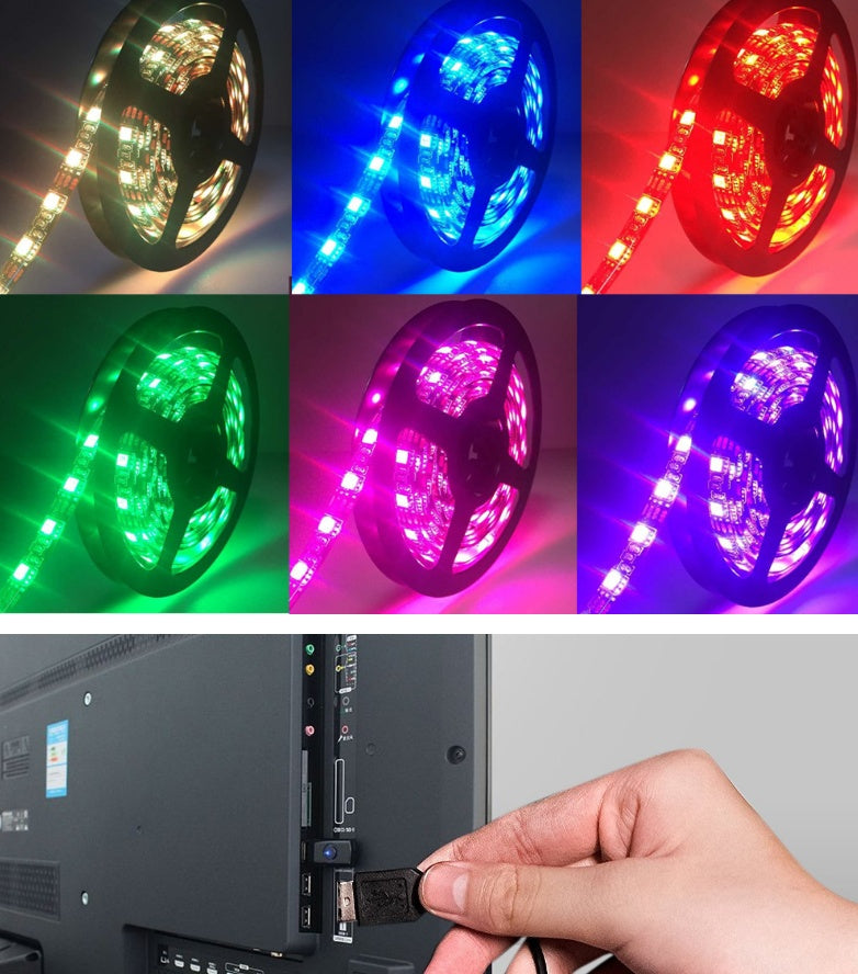 HKM-122643 USB LED TV Background Light Bar for Enhanced Viewing Experience