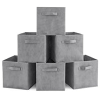 HKM-122707 Foldable Non-Woven Storage Organizer with Strong Handle for Kids' Toys and Clothing