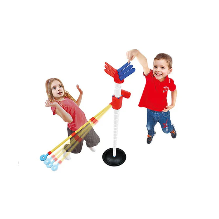 HKM-122771 Kids Limbo Hop Game - Outdoor Family Fun Toy for Ages 2 to 7