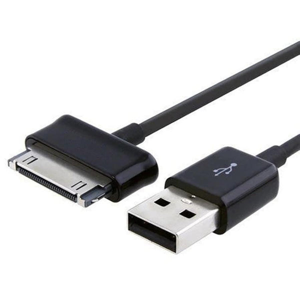 HKM-122835 Charging Data Cable for Samsung GALAXY Tab P1000 & P3100 - 1 Meter, Black