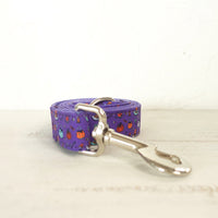 HKM-1230909 Purple Halloween Pet Set Dog Collar for Fashionable Pets