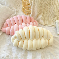 HKM-123091 Solid Color Spandex Woven Cushion Pillow - 45x25CM, Available in Multiple Colors