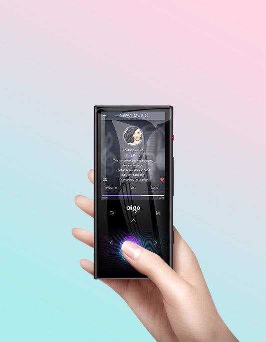 HKM-123155 Ultra-Thin Hifi Lossless Music Player with 2.4-Inch Display and Sensitive Capacitive Buttons