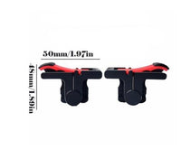 HKM-123283 Dual Auxiliary Gamepad Buttons for Mobile Devices - Compatible with Smartphones, ABS and Metal Construction, Lightweight and Durable