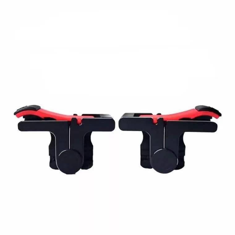 HKM-123283 Dual Auxiliary Gamepad Buttons for Mobile Devices - Compatible with Smartphones, ABS and Metal Construction, Lightweight and Durable