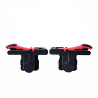 HKM-123283 Dual Auxiliary Gamepad Buttons for Mobile Devices - Compatible with Smartphones, ABS and Metal Construction, Lightweight and Durable