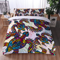 HKM-123283 Turtle Quilt Cover Set with Digital Print Design in Various Sizes