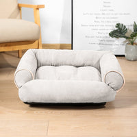 HKM-1232957 Cozy Plush Dog Sofa Bed Sleeping Bag Kennel for Cats and Puppies in Various Colors and Sizes