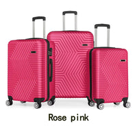 HKM-123347 Expandable Trolley Suitcase and Duffel Bag Set with Wheels for Travel