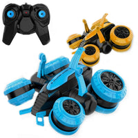 HKM-123539 Remote Control Stunt Car with 6CH Deflection and Flip Features, 2.4G Radio Control Toy for All Ages