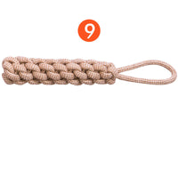 HKM-1235517 Cotton Rope Tooth Cleaning Toy for Puppies – Effective Molar and Teething Fun