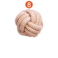 HKM-1235517 Cotton Rope Tooth Cleaning Toy for Puppies – Effective Molar and Teething Fun