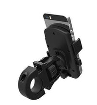 HKM-123667 Universal Bicycle Phone Holder for Screens Up to 5.3 Inches - Durable ABS Plastic with Double Protection