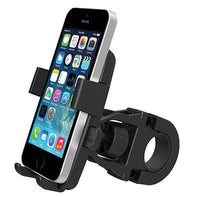 HKM-123667 Universal Bicycle Phone Holder for Screens Up to 5.3 Inches - Durable ABS Plastic with Double Protection